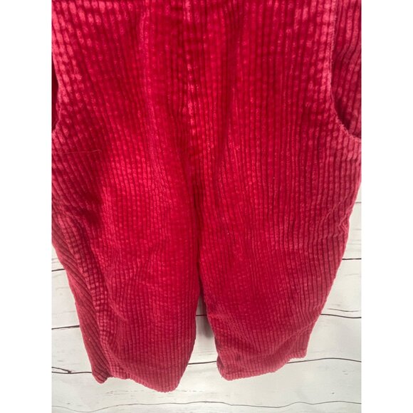 Hanna Andersson Rare HTF Red Cordory size 80 size 2 - Picture 4 of 9